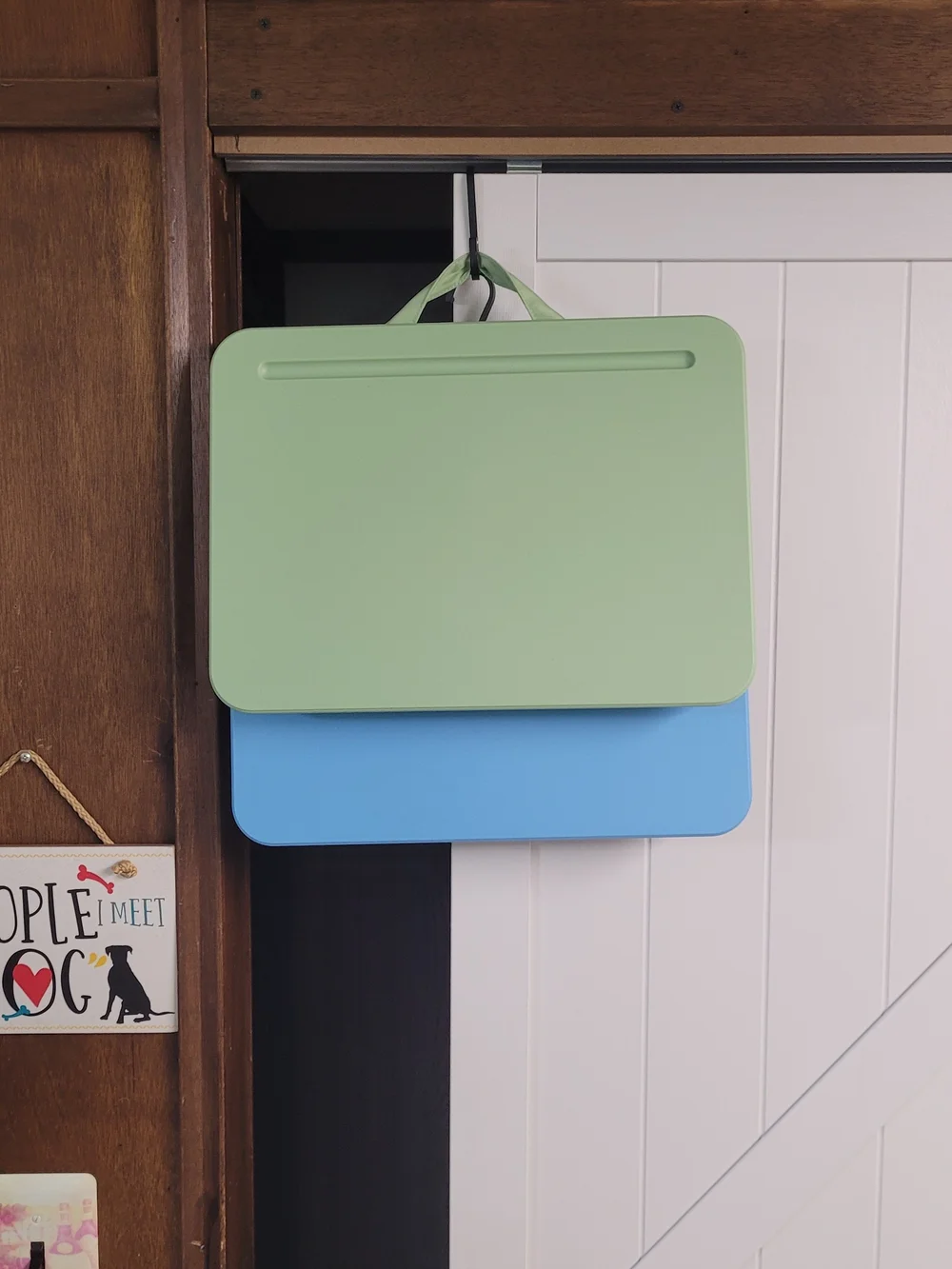 Green and Blue Lap Desks for School Learning and Meals